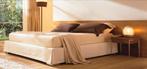 Poliform Arca bed 160x200 cm - Paolo Piva Design, Ophalen, Bruin, Tweepersoons, Zo goed als nieuw
