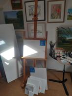 Schildersezel Talens, kwasten en doeken, Ophalen, Zo goed als nieuw, Ezel