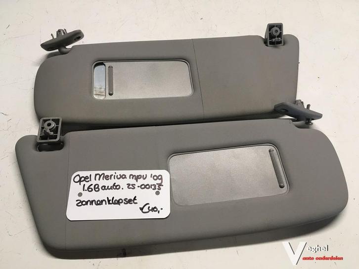 Opel Meriva 1.6 automaat 2009 2500135  Zonnekleppen set, Auto-onderdelen, Interieur en Bekleding, Gebruikt, Ophalen of Verzenden