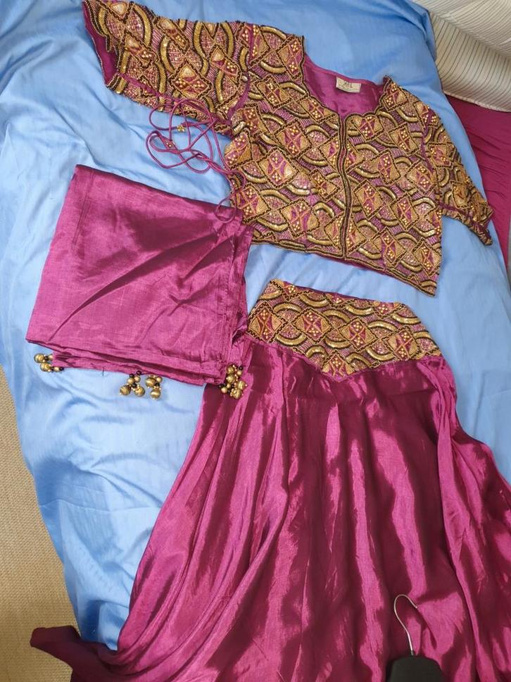 Prachtige Indiase/Pakistaanse Sharara, Kleding | Dames, Jurken, Ophalen of Verzenden