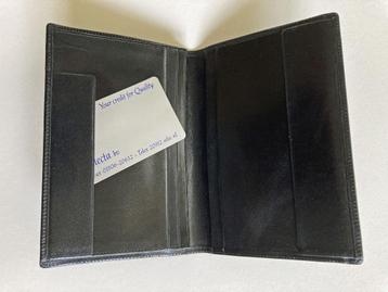 Lederen portefeuille – zwart - Selecta - NIEUW beschikbaar voor biedingen