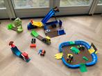 Grote set! Monster jam trucks + arena, Kinderen en Baby's, Speelgoed | Racebanen, Ophalen, Zo goed als nieuw, Handmatig, Overige merken