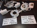 Zgan Lemax/ Luville Adaptors v 3 Items 4.5 V.,8 euro p.stuk, Diversen, Kerst, Ophalen of Verzenden, Zo goed als nieuw