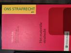 Ons Strafrecht 1 - Het materiële strafrecht (volledig nieuw), Boeken, G. Knigge, H.D. Wolswijk, Nieuw, Ophalen of Verzenden, WO