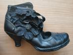 Zwarte leren neosens schoenen 39, Kleding | Dames, Schoenen, Ophalen of Verzenden, Zo goed als nieuw, Zwart