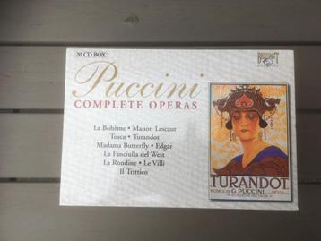Puccini complete operas - CD set beschikbaar voor biedingen