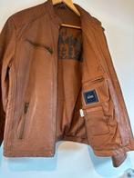 Leren jas, merk AIM maat XL te koop, Ophalen of Verzenden, Zo goed als nieuw, Maat 56/58 (XL), Bruin