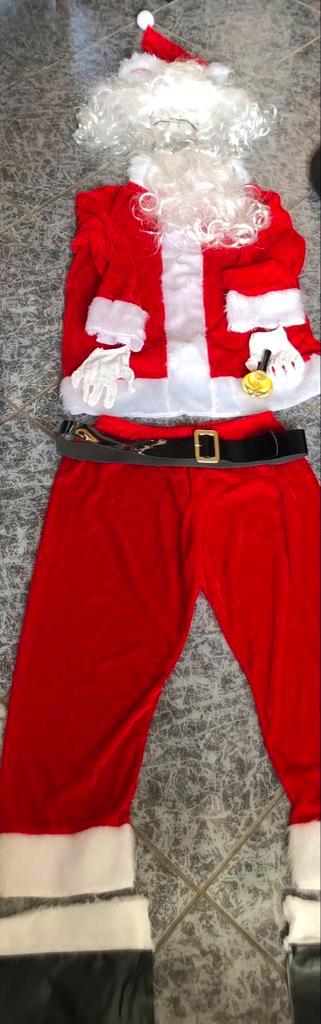 Compleet Kerstmanpak - Nieuwstaat, Kleding | Heren, Carnavalskleding en Feestkleding, Zo goed als nieuw, Kleding, Kerstmis of Sinterklaas