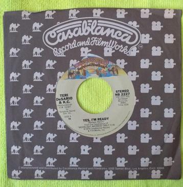 Teri DeSario & K.C. Yes, I'm Ready. Vinyl, 7", 45 RPM, Singl beschikbaar voor biedingen
