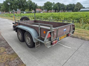Nette Anssems aanhangwagen afm. 250 x 130 2000 kg beschikbaar voor biedingen