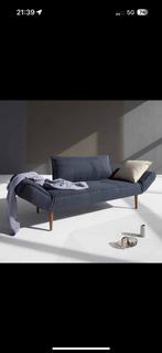 Innovation Slaapbank Zeal Styletto, Ophalen, Gebruikt, Eenpersoons, Blauw