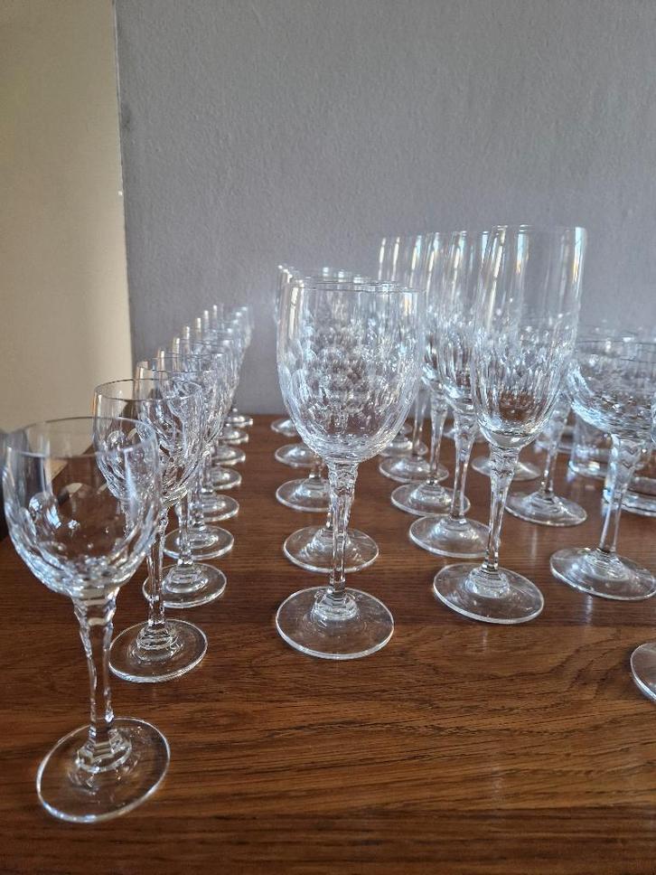 Stijlvol kristallen servies, Antiek en Kunst, Antiek | Glas en Kristal, Ophalen