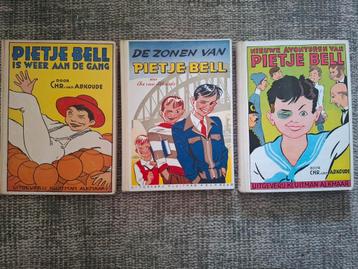 3 boeken van Pietje Bell  beschikbaar voor biedingen