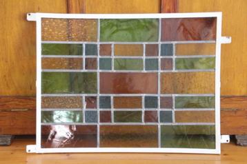 Raam met glas in lood. beschikbaar voor biedingen