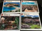 4x puzzel King 1000 stukjes, Ophalen of Verzenden, 500 t/m 1500 stukjes, Zo goed als nieuw, Legpuzzel