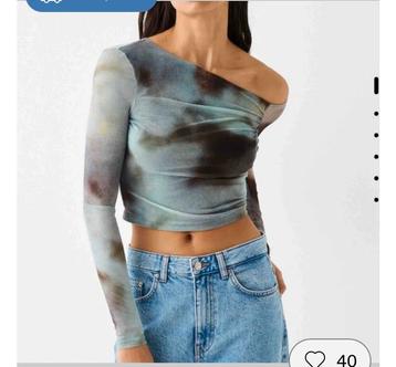 Bershka off shoulder top maat S, nieuw beschikbaar voor biedingen