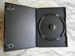 100 lege DVD (CD) doosjes (zwart) en 10 lege VHS dozen (wit), Cd's en Dvd's, Alle leeftijden, Ophalen, Zo goed als nieuw