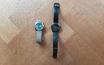 vintage Bennetton United Colors horloges 2x, Sieraden, Tassen en Uiterlijk, Horloges | Heren, Overige merken, Gebruikt, Staal