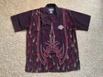 Harley davidson overhemd / blouse Bordeaux rood mt. M (L), Kleding | Heren, Overhemden, Zo goed als nieuw, Harley Davidson, Rood