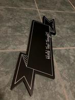 Nieuw =houten krijt bordje/tekst/decoratie=Riviera Maison, Ophalen of Verzenden, Nieuw, Krijtbord