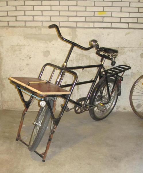 SCO: Originele Deense transportfiets , vrachtfiets, bakfiets, Fietsen en Brommers, Fietsen | Bakfietsen, Gebruikt, Overige merken