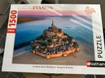 Legpuzzel Mont Saint Michel 1500 stukjes, Ophalen, 500 t/m 1500 stukjes, Nieuw, Legpuzzel