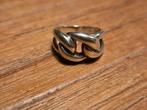 Zilveren ring "knoop" maat 12.5, Ophalen of Verzenden, Zilver, Zilver, Dame