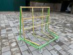 Grote Platenkar, Transportkar, Glaswagen. 750kg, Doe-het-zelf en Verbouw, Transportwagens, Ophalen, Zo goed als nieuw, Transportkar