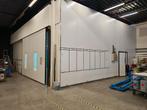 SIMA spuitcabine 10x5 meter gasgestookt diagonaal, Blikschade