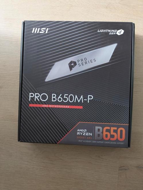 MSI PRO B650M-B - moederbord, Computers en Software, Moederborden, Zo goed als nieuw, AMD, DDR5, Ophalen of Verzenden