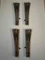 2 sets Fleischmann piccolo wissels, Gelijkstroom, Fleischmann, Rails, Ophalen of Verzenden