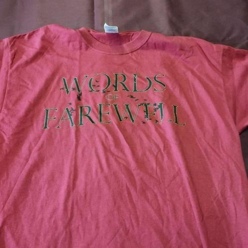 metal shirt: Words of Farewell- Heartbeat....*NEW*.....w16, Kleding | Heren, T-shirts, Nieuw, Maat 56/58 (XL), Zwart, Verzenden