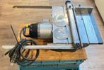 Electrisch zaagtafel voor aluminium. ( Hout), Ophalen, Gebruikt, Cirkelzaag, 600 tot 1200 watt