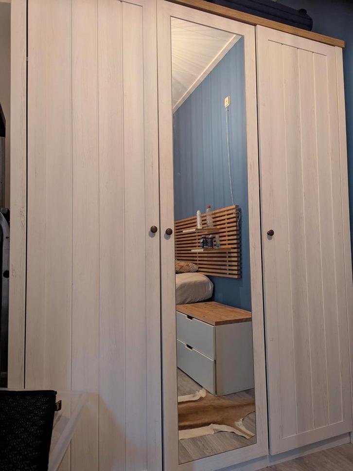 Jysk kledingkast Markskel, Huis en Inrichting, Kasten | Kledingkasten, Gebruikt, 200 cm of meer, 150 tot 200 cm, 50 tot 75 cm