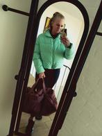 Mint groen bomber gymshark, Maat 38/40 (M), Ophalen of Verzenden, Zo goed als nieuw, Groen