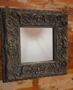 Mooie zware spiegel., Huis en Inrichting, Minder dan 50 cm, Ophalen of Verzenden, Zo goed als nieuw, Minder dan 100 cm