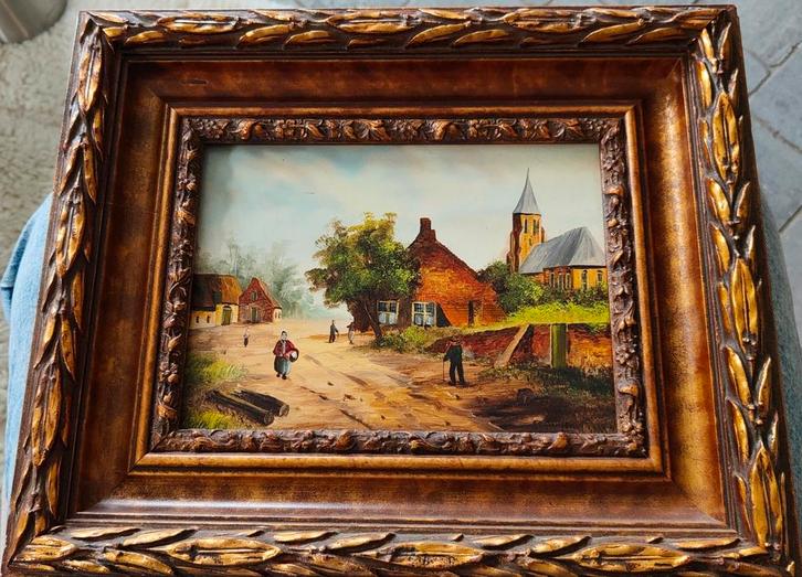 Verzameling schilderijen..1 partij , of per stuk te koop, Antiek en Kunst, Kunst | Schilderijen | Klassiek, Ophalen