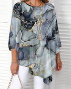 Top Sophia Grijs (44-52), Verzenden, Nieuw, Grijs, Shirt of Top