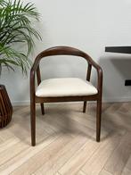 Japandi Eetkamerstoelen Houten Eettafel Stoelen OUTLET‼️, Huis en Inrichting, Stoelen, Bruin, Japandi Scandinavische Eettafel Eetkamerstoelen