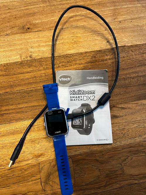 VTech KidiZoom Smart Watch DX2 Blauw, Kinderen en Baby's, Speelgoed | Vtech, Zo goed als nieuw, 4 tot 6 jaar, Ophalen of Verzenden