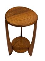 Art Deco Bijzettafel Plantentafel Eiken Jaren 50 Design, Gebruikt, Art Deco, Art Deco, Ophalen of Verzenden