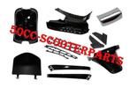 Kappenset Binnenwerk Vespa Lx Zwart 98/A 100972, Ophalen of Verzenden, 50cc-Scooterparts, Info@50cc-scooterparts.nl, Veen