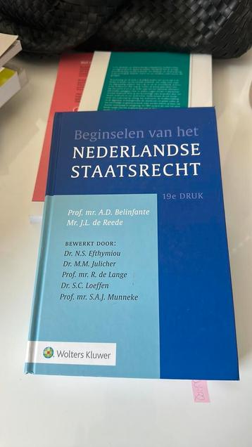 Beginselen van het Nederlands staatsrecht beschikbaar voor biedingen