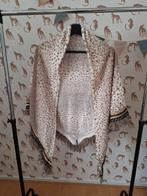 Poncho sjaal omslagdoek - panter print - Bybeyou, Kleding | Dames, Mutsen, Sjaals en Handschoenen, Bybeyou, Ophalen of Verzenden