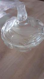Bonbonschaal met tulpenmotief, Antiek en Kunst, Antiek | Glas en Kristal, Ophalen