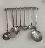 Vintage lepelrek hamerslag Sola Gero Zilmeta 8 delig, Huis en Inrichting, Keuken | Keukenbenodigdheden, Ophalen of Verzenden, Gebruikt