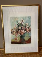 Vintage messing wissellijst, Claude Monet, Antiek en Kunst, Ophalen of Verzenden