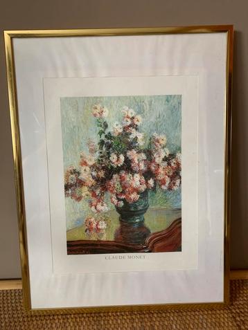 Vintage messing wissellijst, Claude Monet beschikbaar voor biedingen
