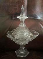 Antieke suiker pot, kristal, Antiek en Kunst, Antiek | Glas en Kristal, Ophalen of Verzenden