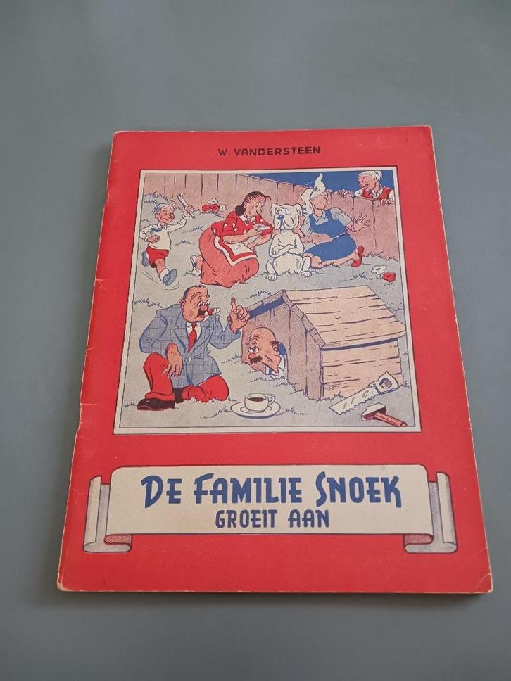 Snoek, de Familie groeit aan, herdruk '52, zeer goede staat, Boeken, Stripboeken, Eén stripboek, Ophalen of Verzenden